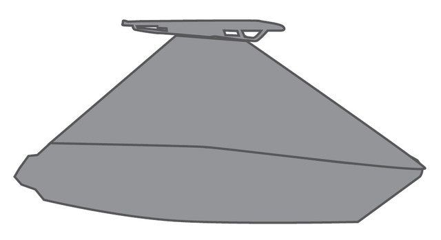 Yamaha Boat T – MAR-20FSH-MC-23 – Top Mooring Cover – 220 FSH 222 FSH SPT – Black – 2023