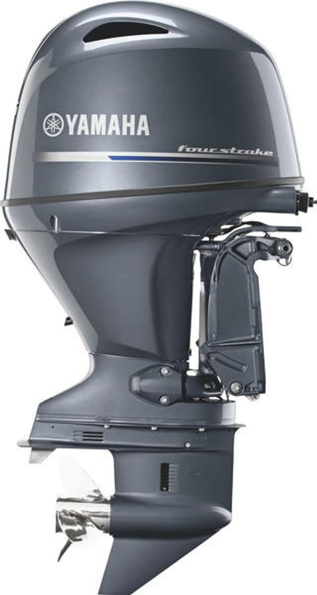 Yamaha F115LB Outboard - 20-Inch Shaft | Gray | 1.8-Liter In-Line 4 | Remote Mechanical Control | Electric Start | Power Trim and Tilt |