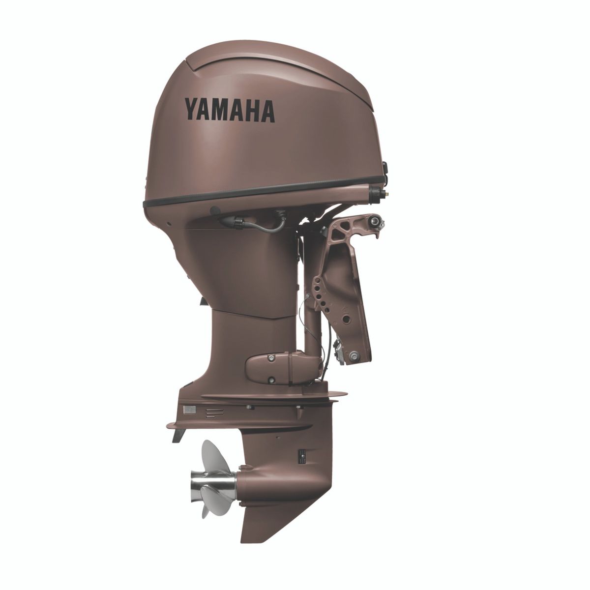 Yamaha F60LC3 Outboard - 20-Inch Shaft | Matte Brown | Remote Control | Electric Start | Power Trim & Tilt |