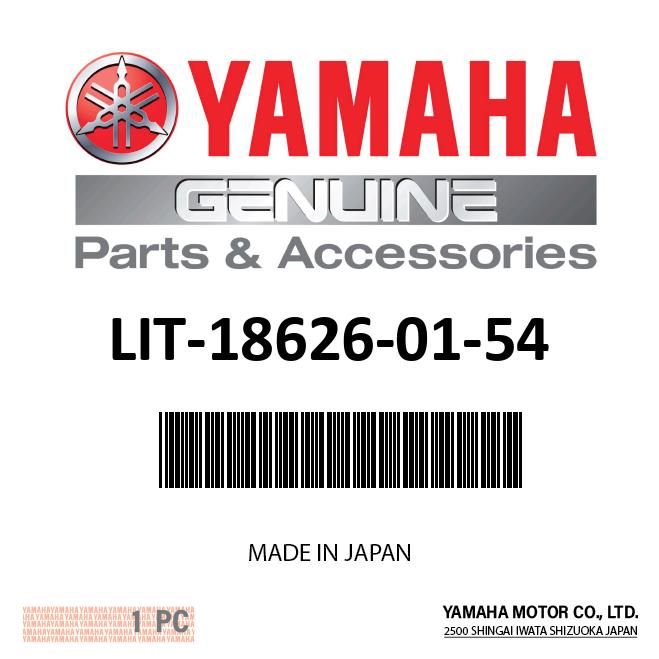 Yamaha LIT-18626-01-54 - Wra650Q Owners Man