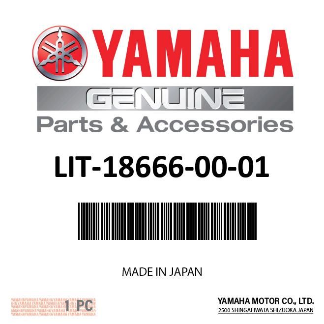 Yamaha LIT-18666-00-01 - Wr500 Assembly Manual