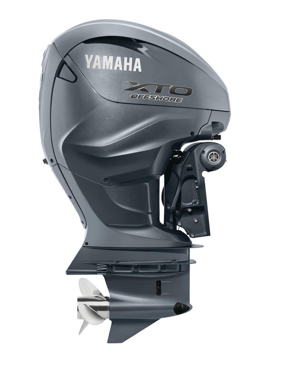 Yamaha LXF450USA Outboard - 30-Inch Shaft | Gray | 5.6-Liter V8 | Digital Electronic Control | Electronic Fuel Injection | Electric Start | Power Trim and Tilt | Counter Rotation