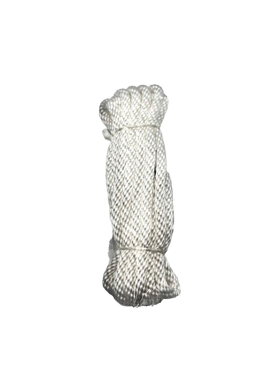 Yamaha 15' Dock Line Double Braid 3/8 White