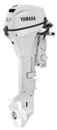 Yamaha T9.9XPB2 Outboard - 25" Shaft | Remote Control | Electric Start | Power Tilt | High Thrust | Gray