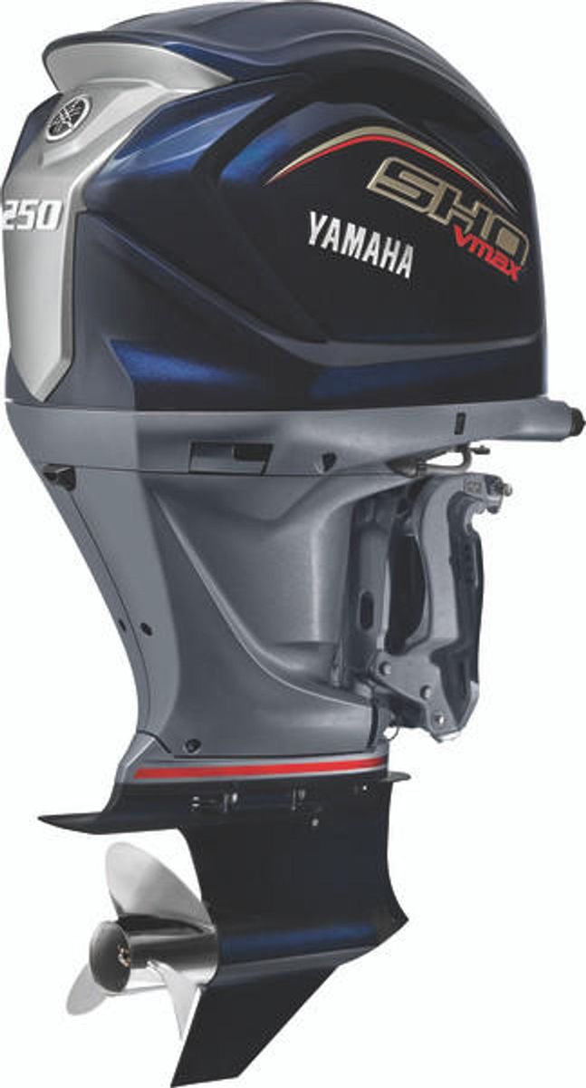 Yamaha V MAX SHO VF250XB Outboard - 25-Inch Shaft | SHO (Black) | V MAX SHO Series | EFI | Electric Start | Power Trim & Tilt |